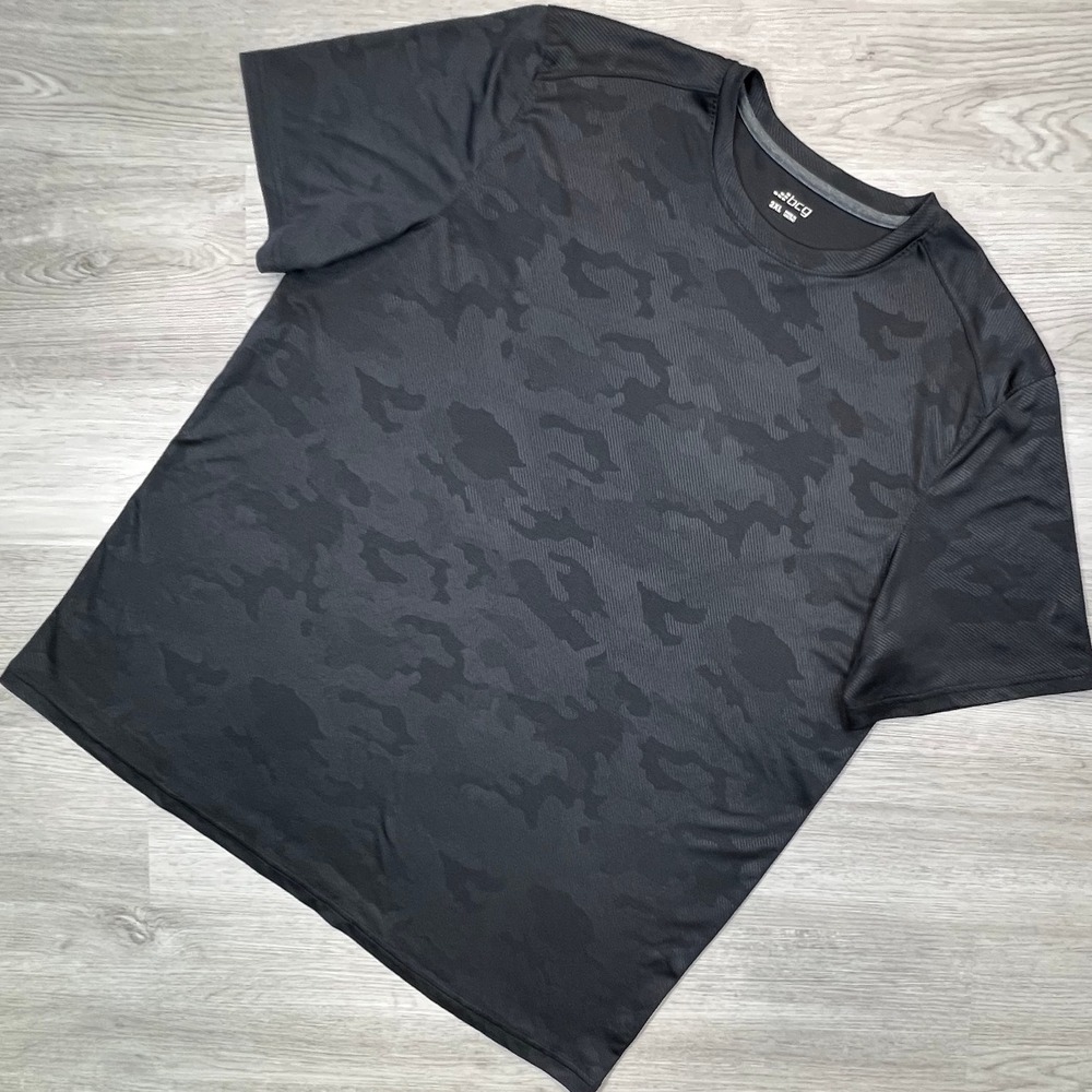 BCG Athletic T-Shirt 2XL Camo Moisture Wicking Training Gym Activewear